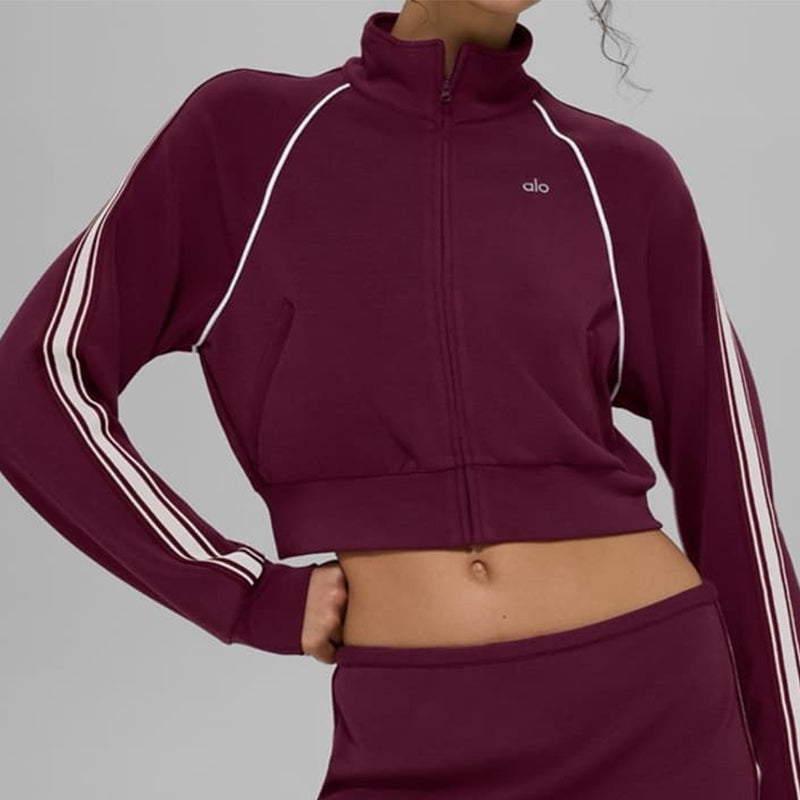 Track Star Zip Jacket Set