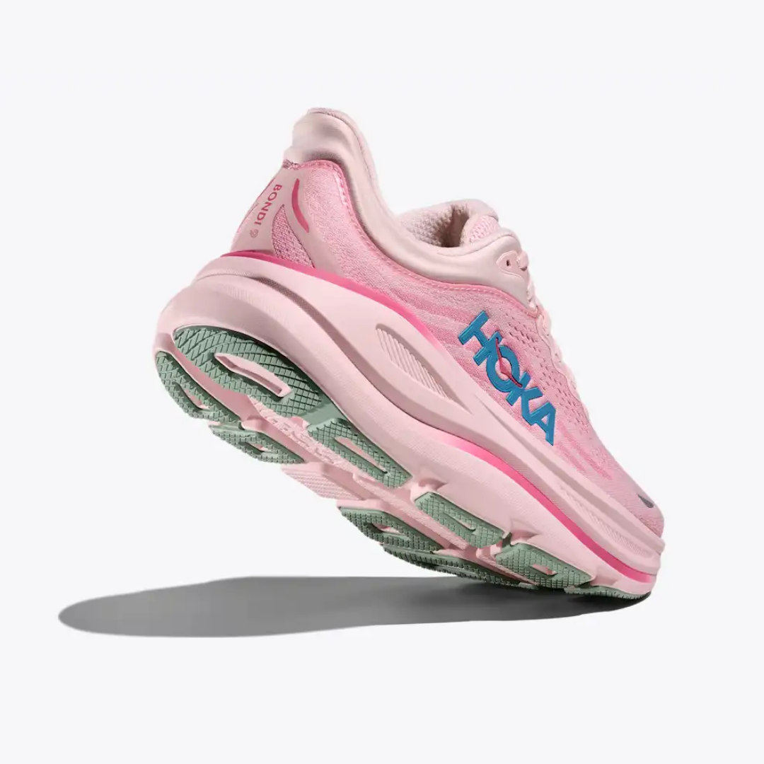 Hoka Bondi 9 "Rose tea / Petal"