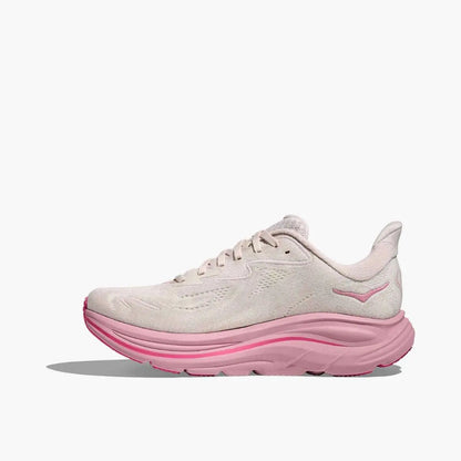 Hoka Clifton 10 Wide Rose Cream